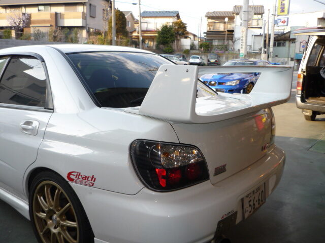 BIG WR REAR WING GDセダン型共通 FRP 未塗装 ビッグWRリヤウイング 